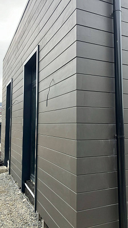 Фиброцементный сайдинг FCSPRO Смус Клик, 3000x190x10 мм, F60 (Сумеречный лес)