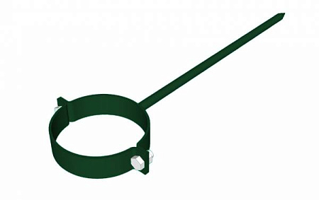 Охват на штыре D100 мм, длина 300 мм, Zn + порошк.покраска, цвет RAL 6005 (зеленый мох)