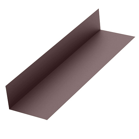 Планка примыкания Aquasystem, Rooftop Бархат, 150х245, RAL 8017 коричневый