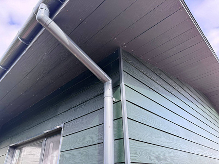 Фиброцементный сайдинг FCSPRO Вуд Клик, 3000x190x10 мм, F31 (Зеленый океан) Фиброцементный сайдинг FCSPRO Вуд Клик, 3000x190x10 мм, F31 (Зеленый океан)