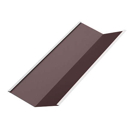 Ендова внутренняя Aquasystem, Rooftop Бархат, 300х300, RAL 8017 коричневый