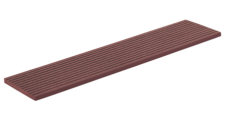 Наличник GRINDERDECO ДПК, 120x11x3000мм, шлифованный, орех