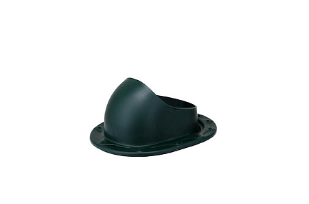 Проходной элемент GERVENT для фальцевой и готовой кровли из битумной черепицы, RAL 6005 зеленый