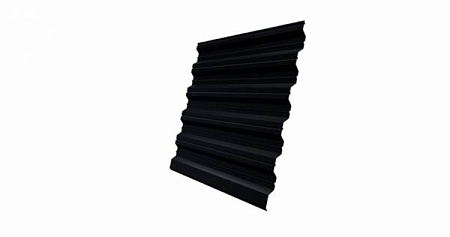 Профнастил HС35R Гранд Лайн / Grand Line 0,45 Drap Zn 140, цвет RAL 9005 (черный янтарь)