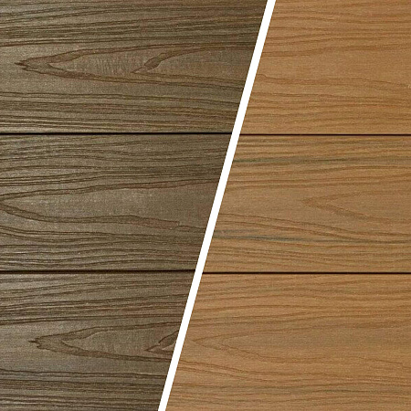 Ступень Co-Ex CM Decking 3000х138х23, Тик/Рэдвуд