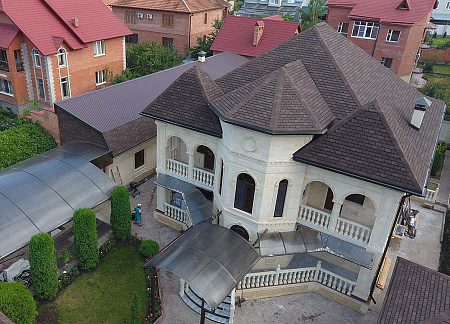 Гибкая черепица Docke ПРЕМИУМ Женева, Арахис, 3,1 м2/уп