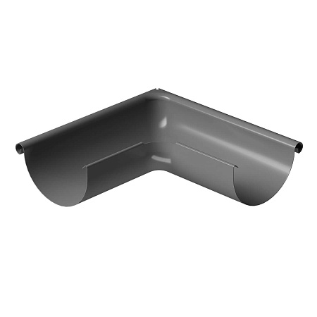 Угол внешний 90° Docke STAL STANDARD D125 RAL 7024 темно-серый Угол внешний 90° Docke STAL STANDARD D125 RAL 7024 темно-серый