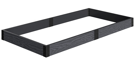 Доска для грядки Holzhof Eco XL 300x25x2950 мм, антрацит