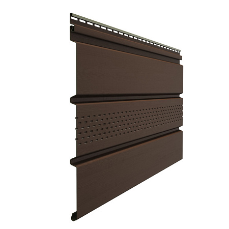 Софит Docke Standard с центральной перфорацией, 3.0*0.305 м, каштан