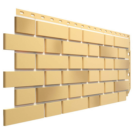Фасадные панели Docke PREMIUM Flemish, 1095x420 мм, желтый жженый