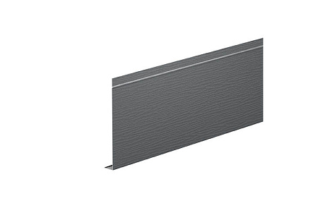 Ветровая планка (L-профиль) AQUASYSTEM, Rooftop Шелк, 300x2000 мм, RAL 7024 графит