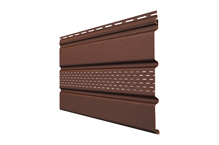 Софит Grand Line Classic с центральной перфорацией, 3.00*0.303 м, шоколадный