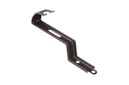 Держатель коньковой черепицы Eurovent Uni Grip, RAL 8017 коричневый