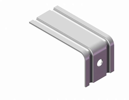 Крепление стеновое Гранд Лайн / Grand Line, размер 90х50х50 мм (2 мм) Крепление стеновое Гранд Лайн / Grand Line, размер 90х50х50 мм (2 мм)