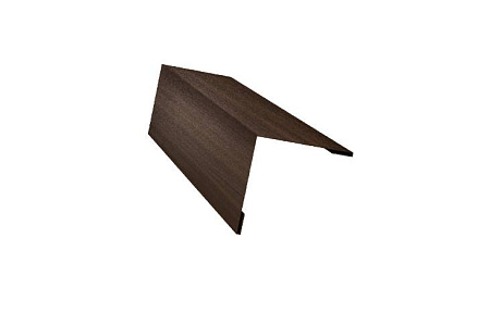 Планка завершающая 50х50 жалюзи Grand Line Milan, 0,45 Print Elite, Coffee Wood Планка завершающая 50х50 жалюзи Grand Line Milan, 0,45 Print Elite, Coffee Wood