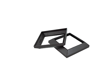 Юбка столба UnoDeck, 100x100 мм, графит