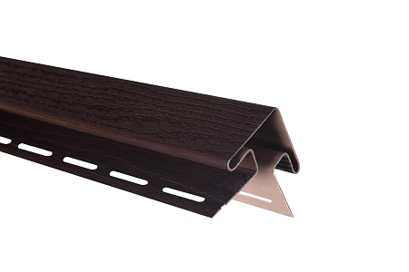 Наружный угол малый Альта Профиль, 3000 мм, коричневый