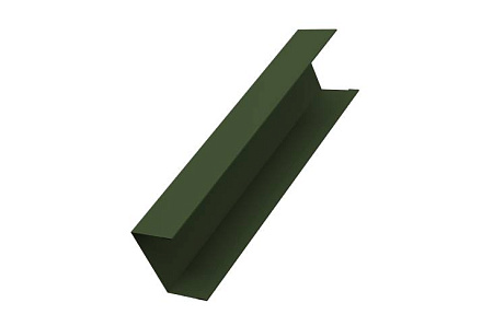 Крышка 65х40 жалюзи Grand Line Milan,Tokyo, 0,5 GreenCoat Pural Matt, RR 11 темно-зеленый (RAL 6020 хромовая зелень)