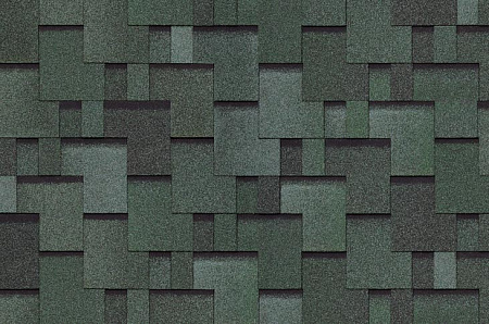 Гибкая черепица Tegola Business Lazio, verde 474