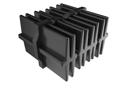 Продольный соединитель алюминиевой лаги HILST Pro 60х40