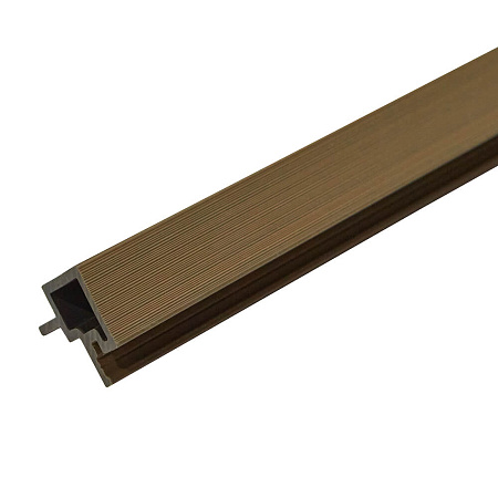 Угловой профиль CM Wall, 3000x56x49 мм, teak (тик)