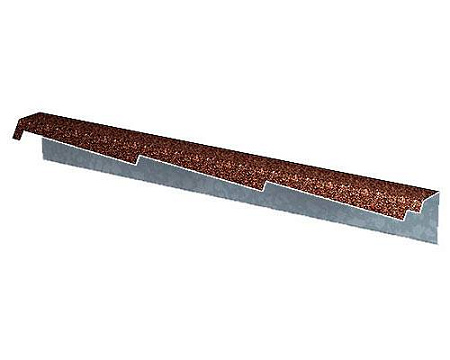 Фронтонная планка резная Gerard, левая, 1200 мм, chestnut (121)