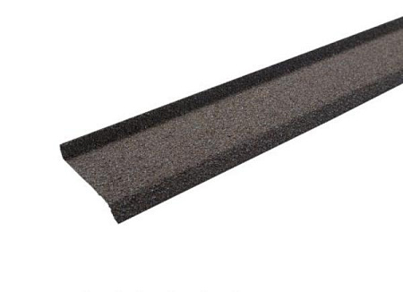 Цокольная планка металлическая (гранулят) Технониколь Hauberk, кварцит
