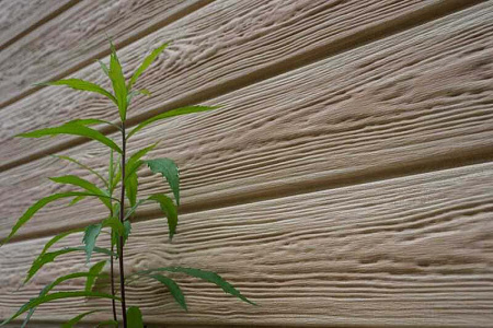 Фасадные (цокольные) панели Ю-Пласт Hokla / Хокла Винтаж (двойной замок), цвет охра, 2000х250 мм