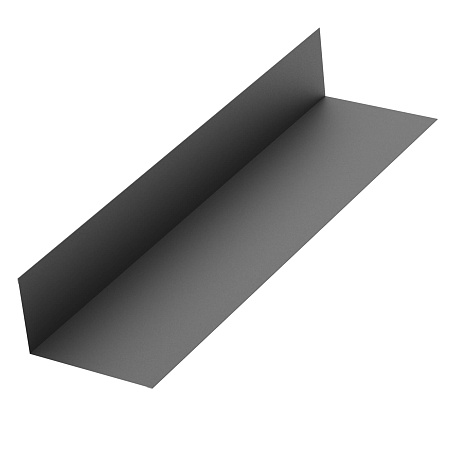 Планка примыкания Aquasystem, Rooftop Бархат, 150х245, RAL 7016 графит