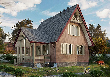 Ламинированная битумная черепица Docke Dragon STANDARD, Серый, упаковка 2,38 м2