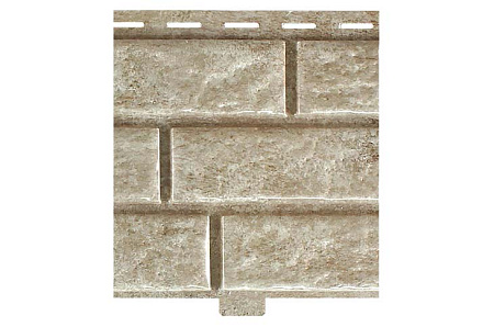Сайдинг FineBer BrickHouse, белый