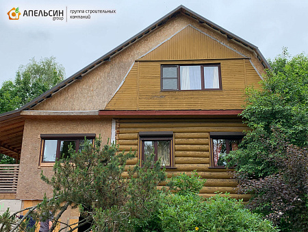 Монтаж металлосайдинга + металлочерепицы Grand Line д. Куйвози