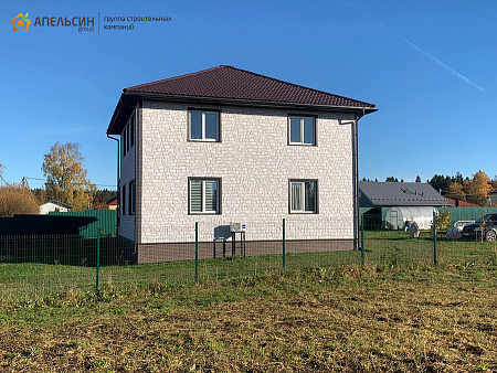 Монтаж фасада панелями Docke в д. Волковицы Монтаж фасада панелями Docke в д. Волковицы