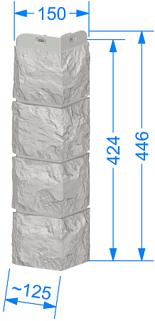 Угол внешний Docke LUX BERGART, табак