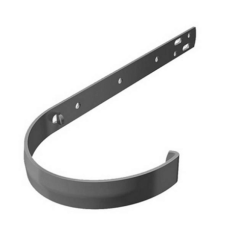 Кронштейн желоба металлический Технониколь ПВХ, серый