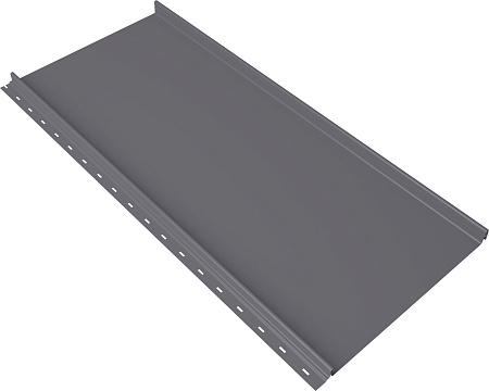 Кликфальц Мини Grand Line 0,45 Drap ТХ с пленкой на замках RAL 7004 сигнальный серый