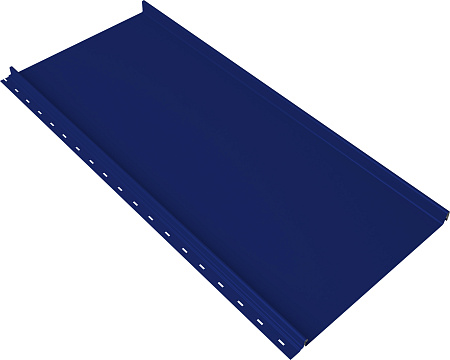 Кликфальц Мини Grand Line 0,45 ПЭ с пленкой на замках RAL 5002 ультрамариново-синий