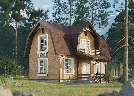 Гибкая черепица Docke Lux Саппоро, Зрелый каштан, 2,4 м2/уп