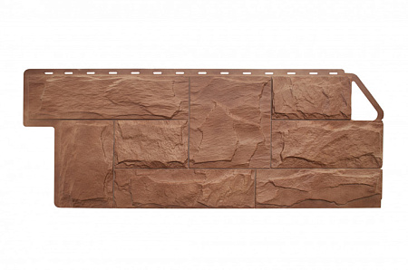 Фасадные панели Альта Профиль Гранит ЭКО, терракотовый