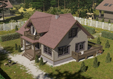 Фасадные панели Docke Premium Dufour, 1052x425 мм, вербье