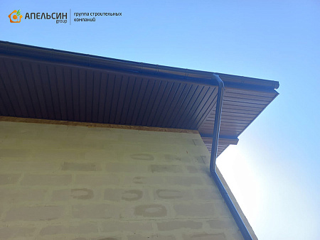 Замена водосточной системы Grand Line в КП Репао Парк