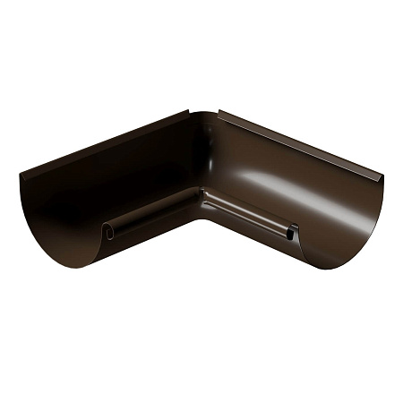 Угол внутренний 90° Docke STAL STANDARD D125 RAL 8017 коричневый