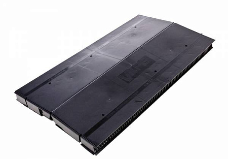 Коньковый вентиль AIRIDGE FELT Vilpe для мягкой кровли, черный