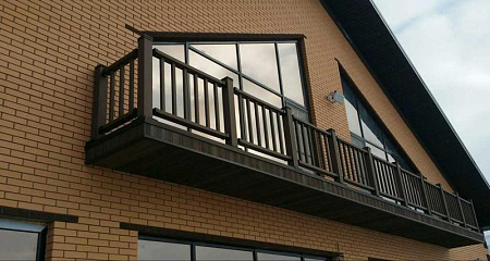 Столб ДПК / поддерживающий профиль (пустотелый) CM Railing, 3000х90х90 мм, WHITE WOOD (беленый дуб) Столб ДПК / поддерживающий профиль (пустотелый) CM Railing, 3000х90х90 мм, WHITE WOOD (беленый дуб)