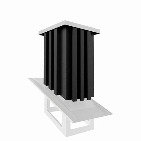 Кожух 4For Pipe Германия Кельн, 640х640 мм, порошковая окраска, цвет по каталогу RAL, RR под заказ