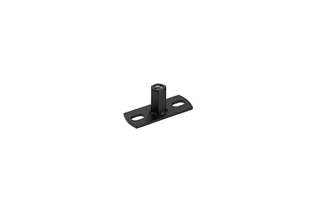 Держатель для хомута Aquasystem PU Matt, RAL 9005 черный