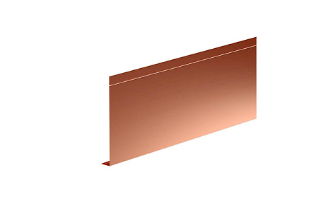 J-фаска увеличенная AQUASYSTEM (АКВАСИСТЕМ), Cu 0.45 мм, 150х2000 мм