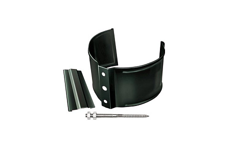 Хомут трубы на кирпич металлический Grand Line 135/90, RAL 6005 зеленый мох