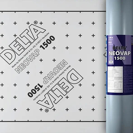 Теплоотражающая пароизоляция DELTA NEOVAP 1500 1.08x60м 64.8м2