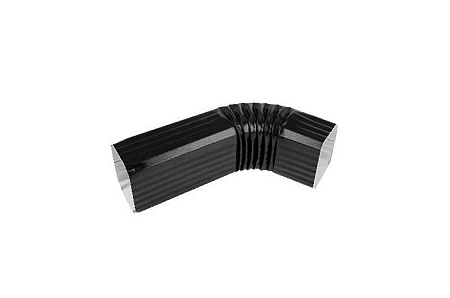 Колено трубы гофрированное Vortex / Вортекс Гранд Лайн, Matt, цвет RAL 9005 (черный) Колено трубы гофрированное Vortex / Вортекс Гранд Лайн, Matt, цвет RAL 9005 (черный)